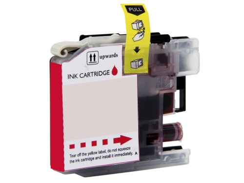 High Yield Magenta Inkjet Cartridge compatible with the Brother LC103M, LC101M (2,400 page yield)